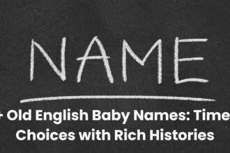 Old English Baby Names