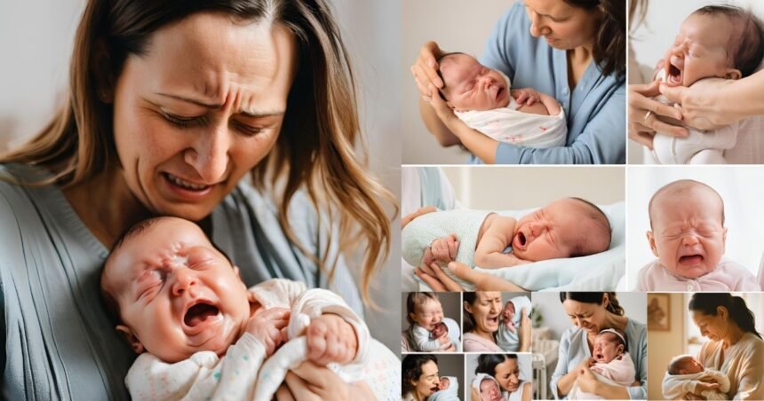 How to Calm a Crying Newborn in Four Steps