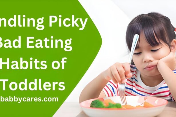 Handling Picky Bad Eating Habits of Toddlers