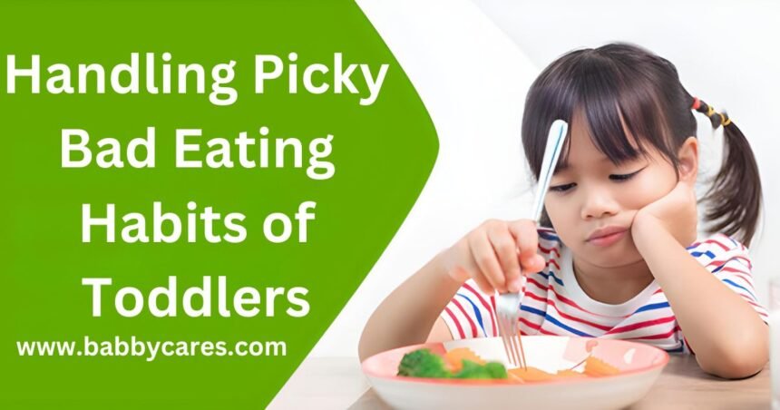 Handling Picky Bad Eating Habits of Toddlers